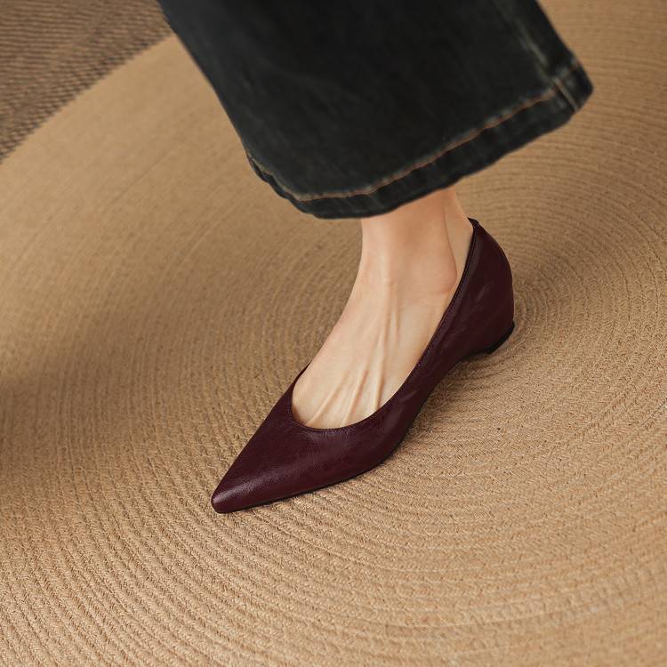 Nolia | Décolleté in vera pelle a punta