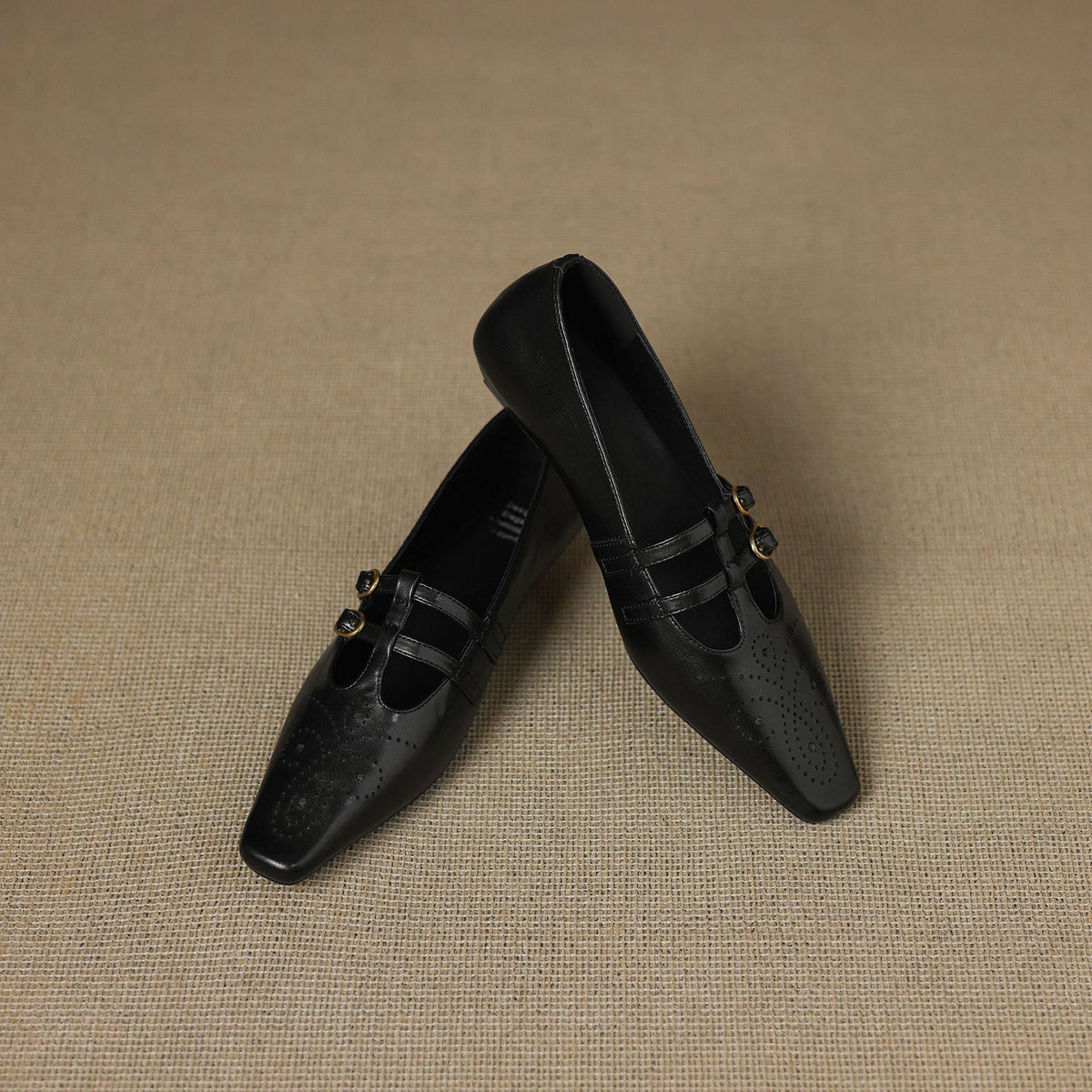 Ceyla | Ballerine Mary Jane in vera pelle