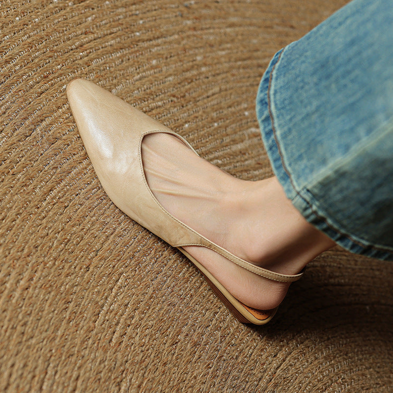 Adria | Slingback in vera pelle