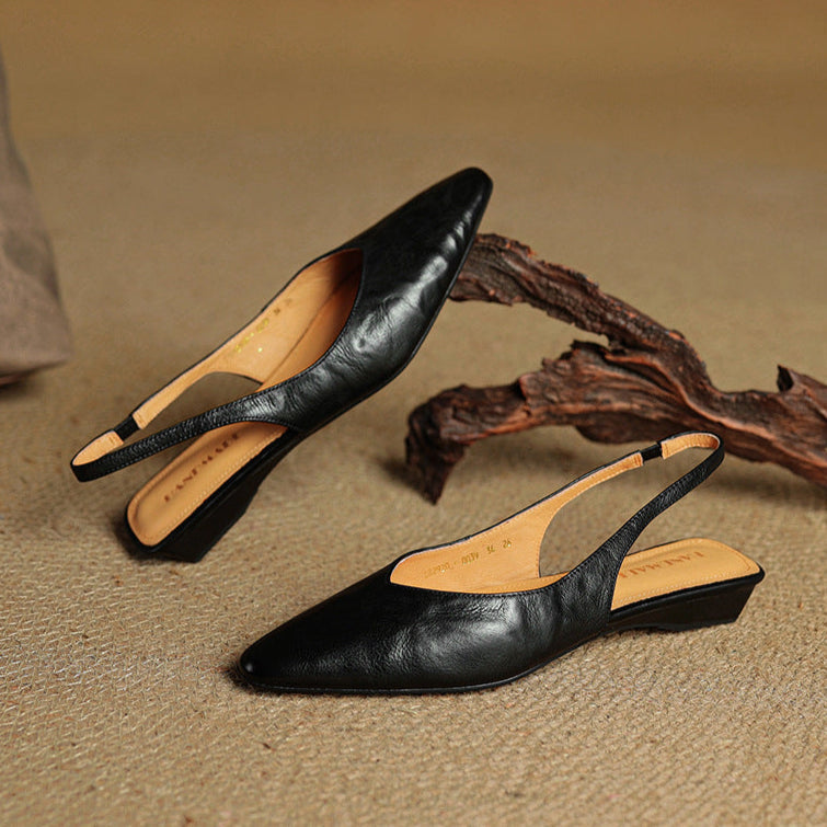 Adria | Slingback in vera pelle