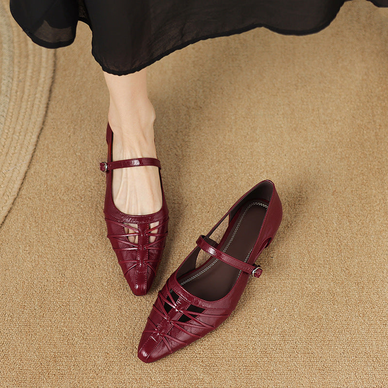 Quela | Ballerine Mary Jane traforate