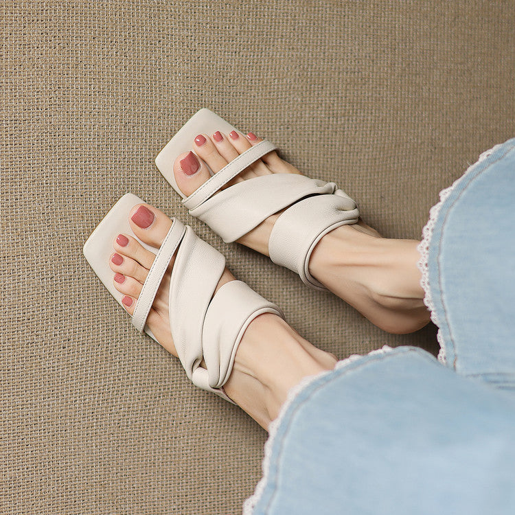 Marisa | Sandali in vera pelle metallizzata
