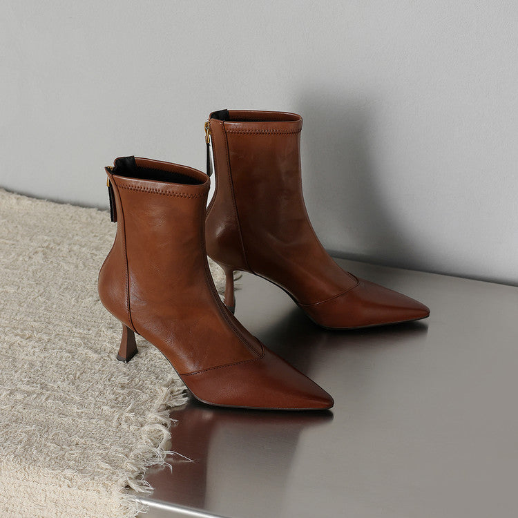 Uvera Genuine Leather Boots