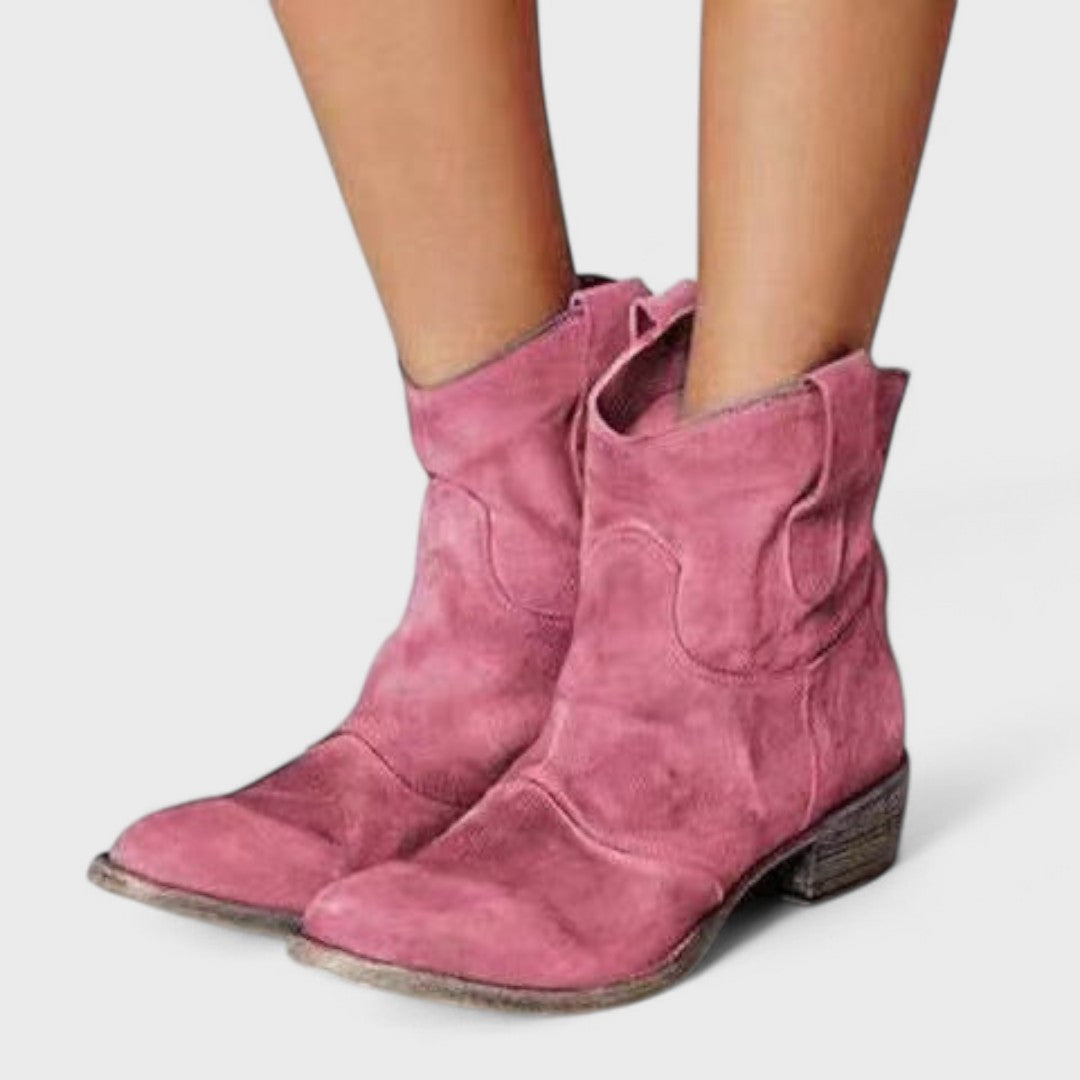 Carlotta – Stivaletti western con tacco a blocco