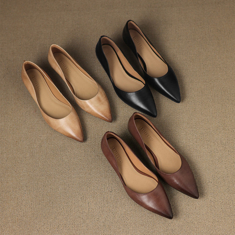 Arla | Ballerine in vera pelle