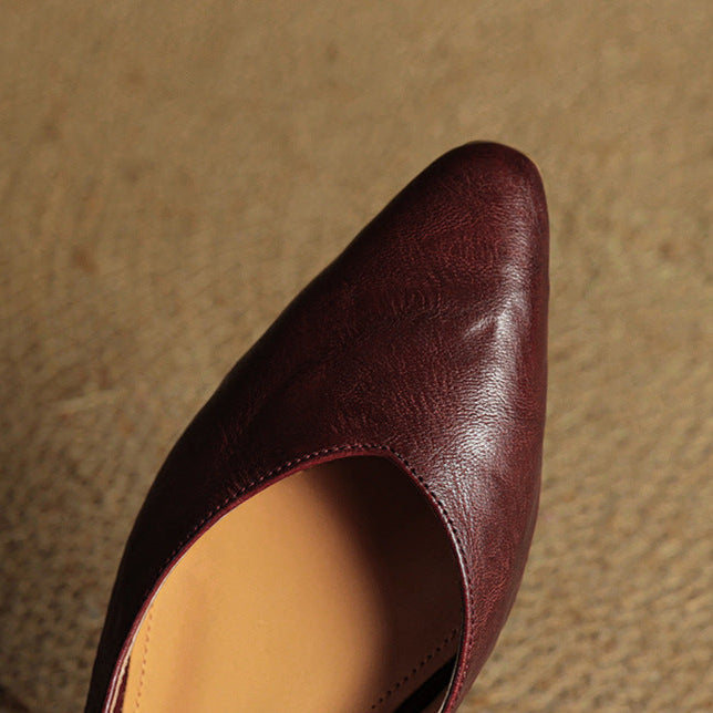 Adria | Slingback in vera pelle