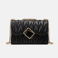 Compact Leather Bag - Vienza