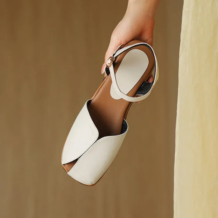 Lorena | Ballerine slingback con fibbia