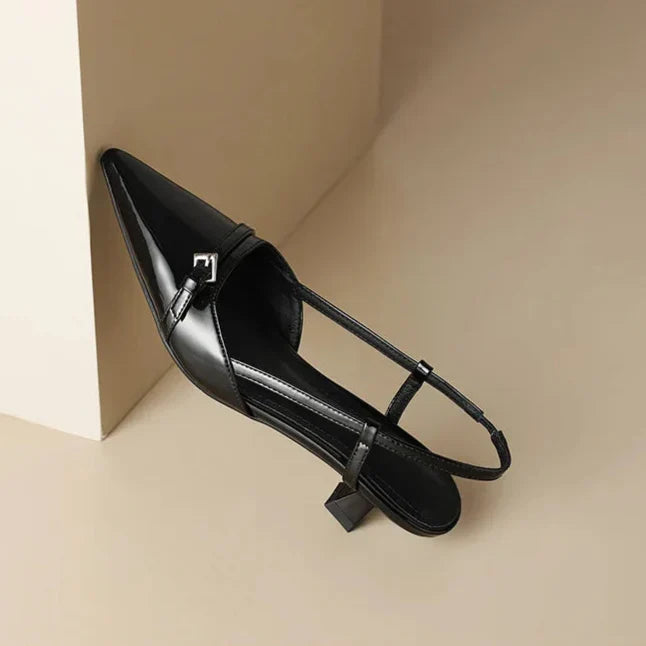 Ondine | Décolleté slingback con tacco kitten