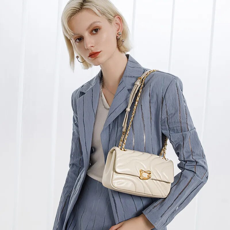 Emma Medium Leather Crossbody Bag