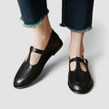 Amélie | Mary Jane brogue con tacco basso