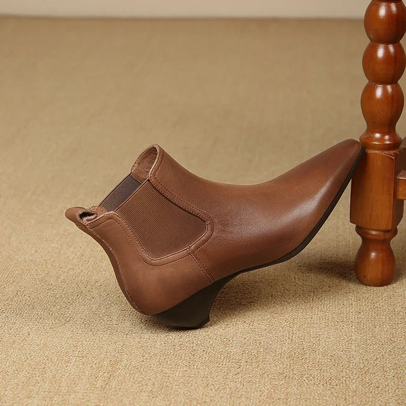 Laira Genuine Leather Boots
