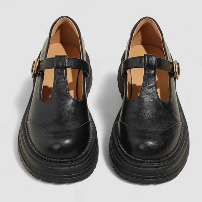 Chloé | Scarpe con cinturino a T e suola carrarmato