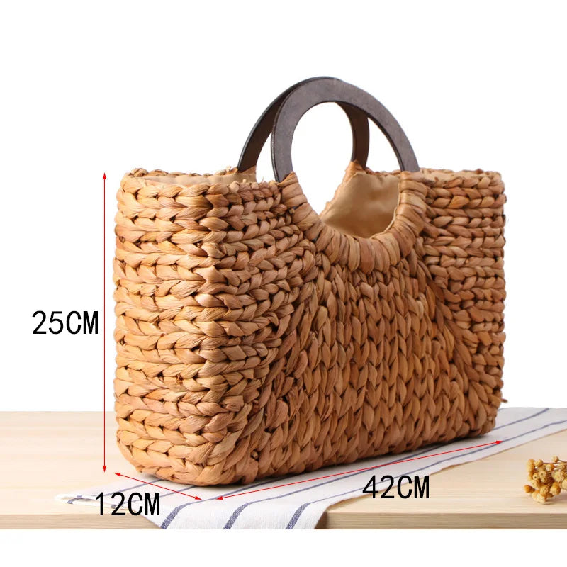 Sabrina Straw Bag