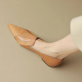 Kiara | Ballerine in vera pelle effetto cavallino