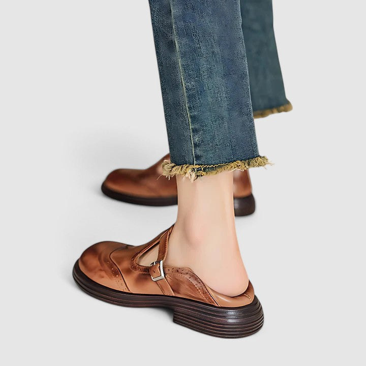 Marie | Mary Jane brogue stile Oxford