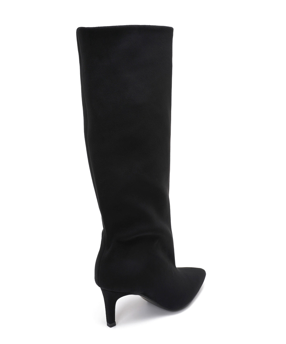 Auri | Stivali stiletto effetto scamosciato neri