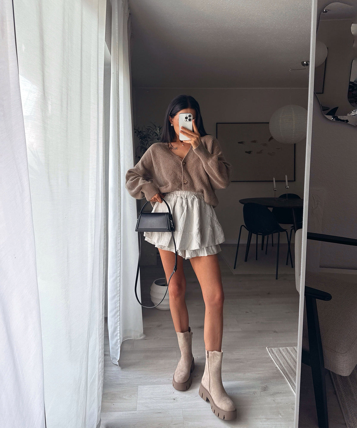 Jeanine | Stivaletti foderati beige