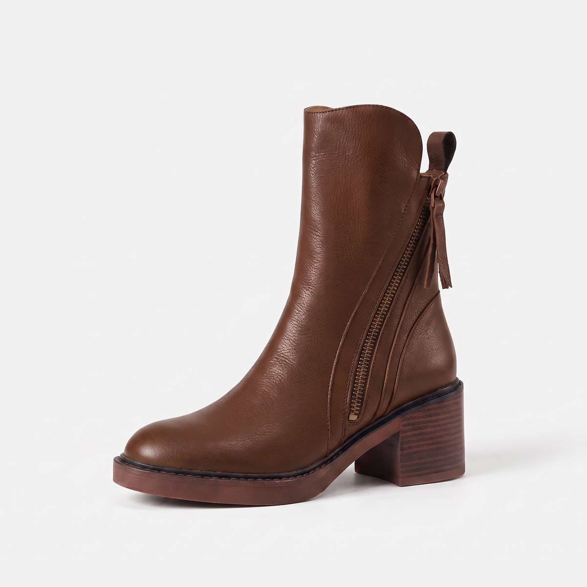 Grazia Ankle Boots Marrone