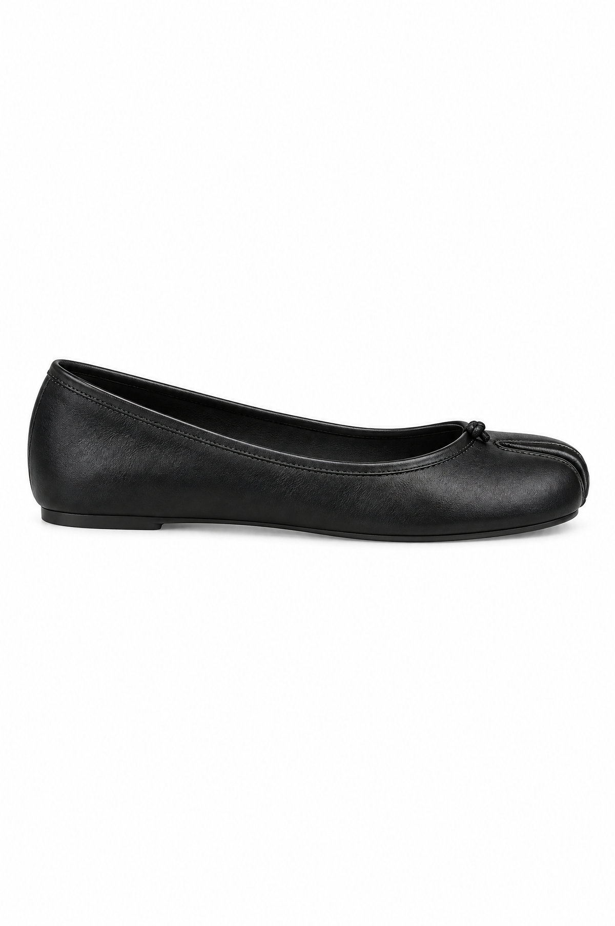 Ballerina tabi nera - profilo laterale