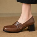 Norah | Scarpe in vera pelle con fibbia