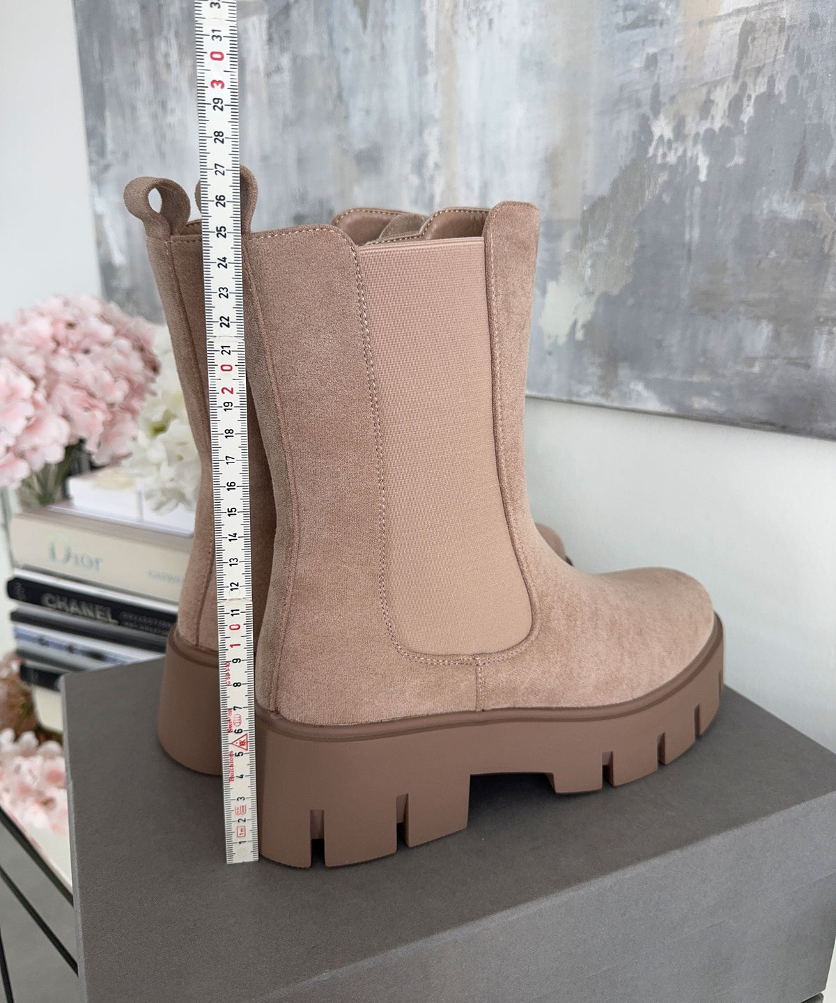 Jeanine | Stivaletti foderati beige
