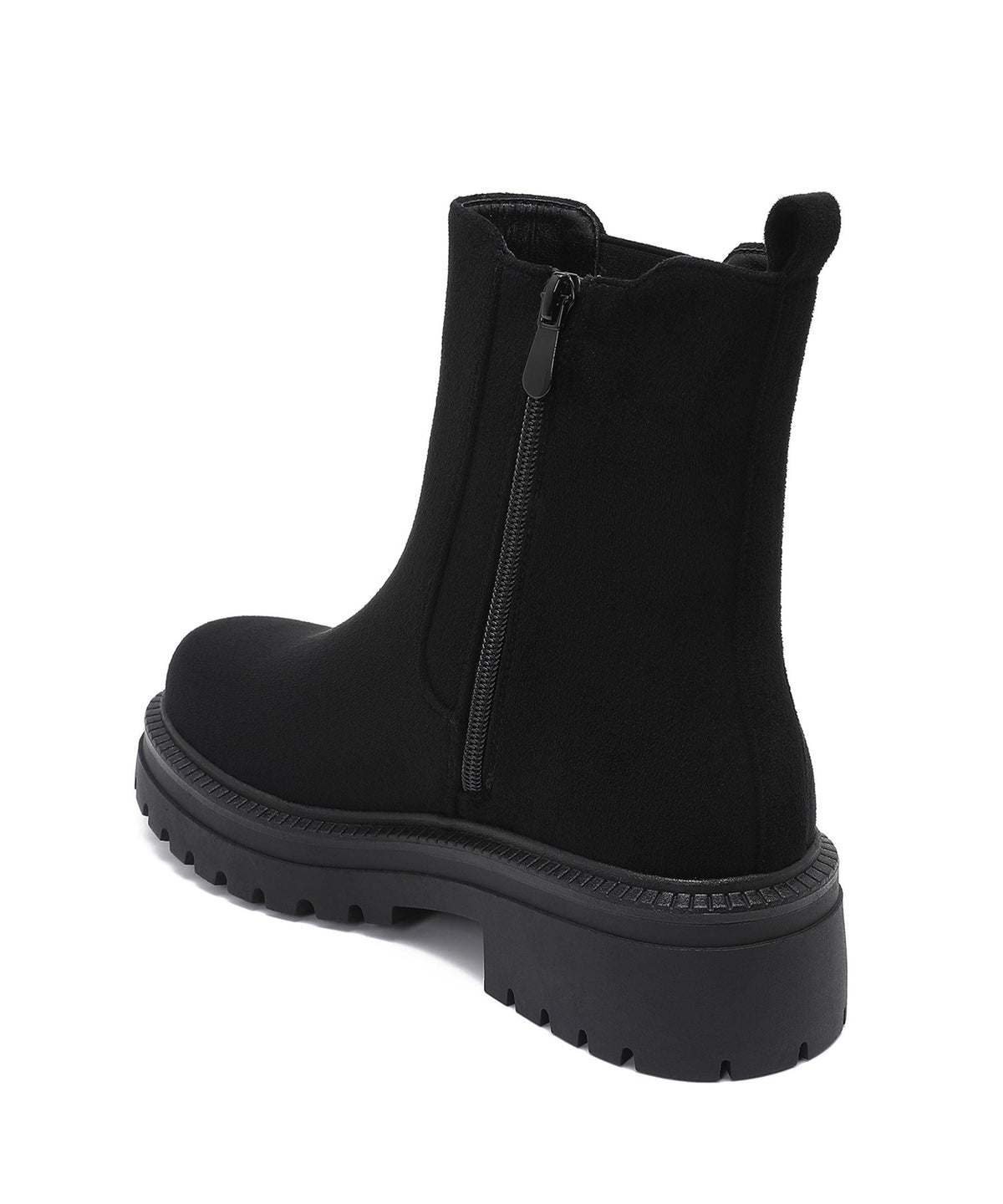 Lania | Chelsea boots effetto scamosciato neri