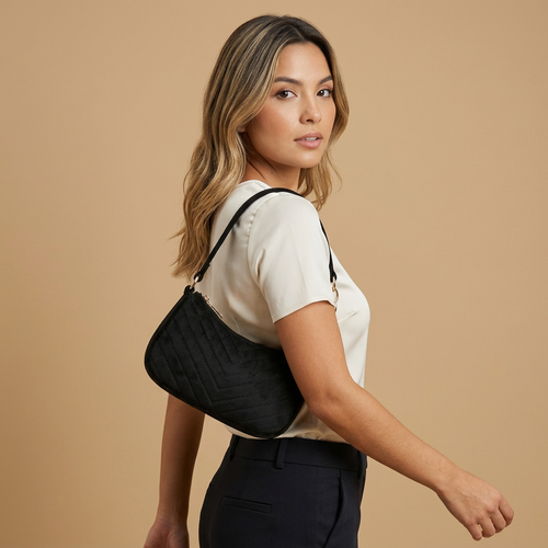 Bolso Hobo Mini Diseño de Fieltro
