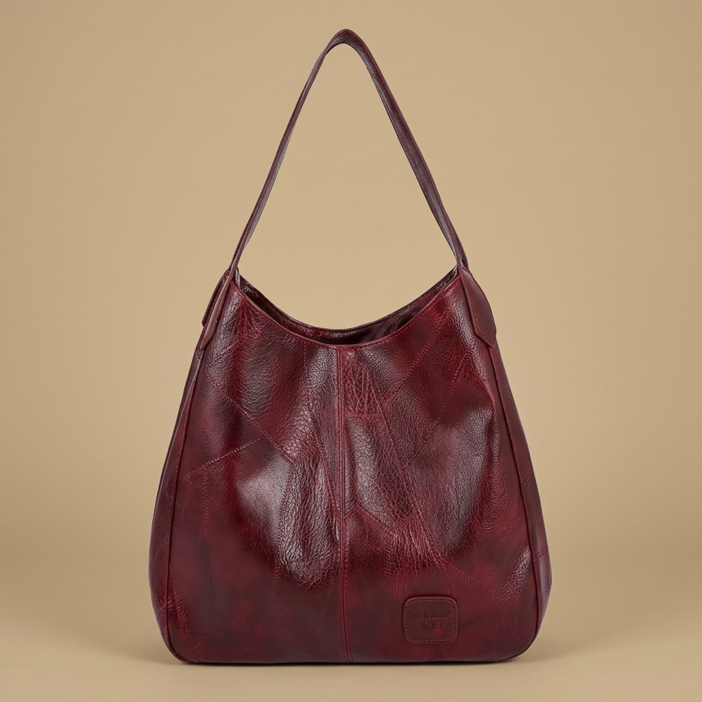 Bolso Hobo para Mujeres - Gran Bolso de Cuero para Hombro