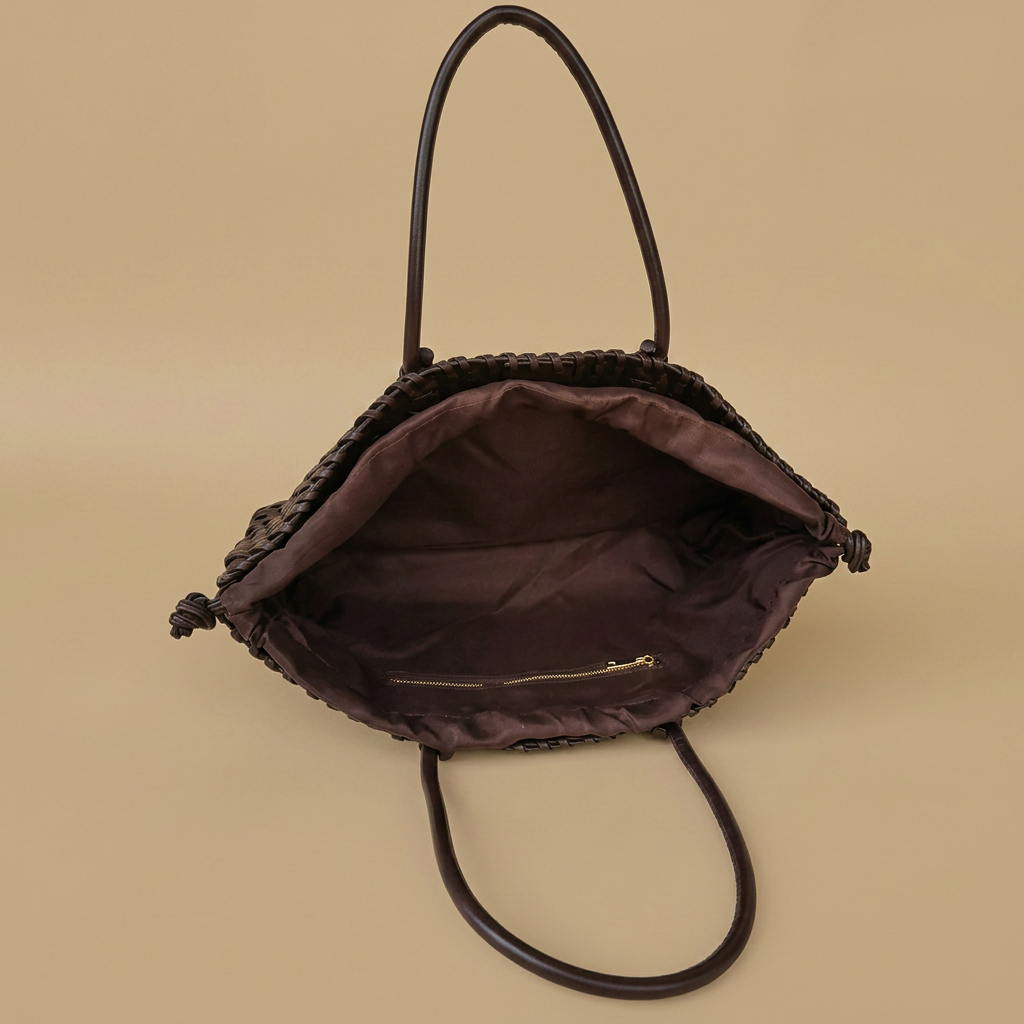 Bolsa Tote Woven Oversized