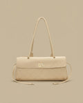 Bolso de Hombro con Costura Acolchada