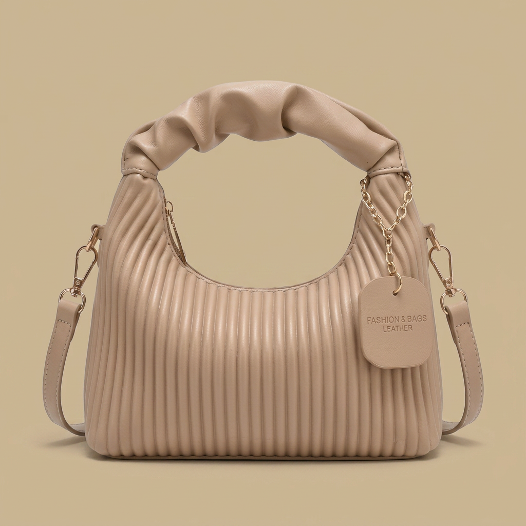 Bolso Cruzado con Asa Plisada
