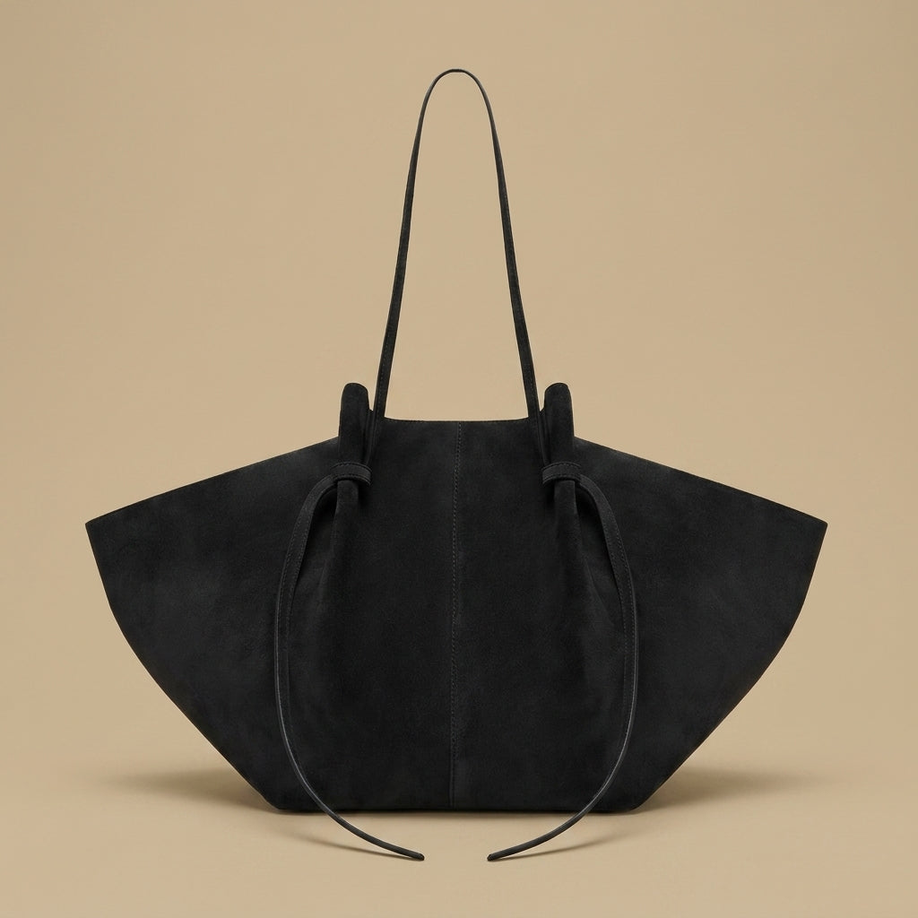 Bolso Tote con Detalle de Corbata
