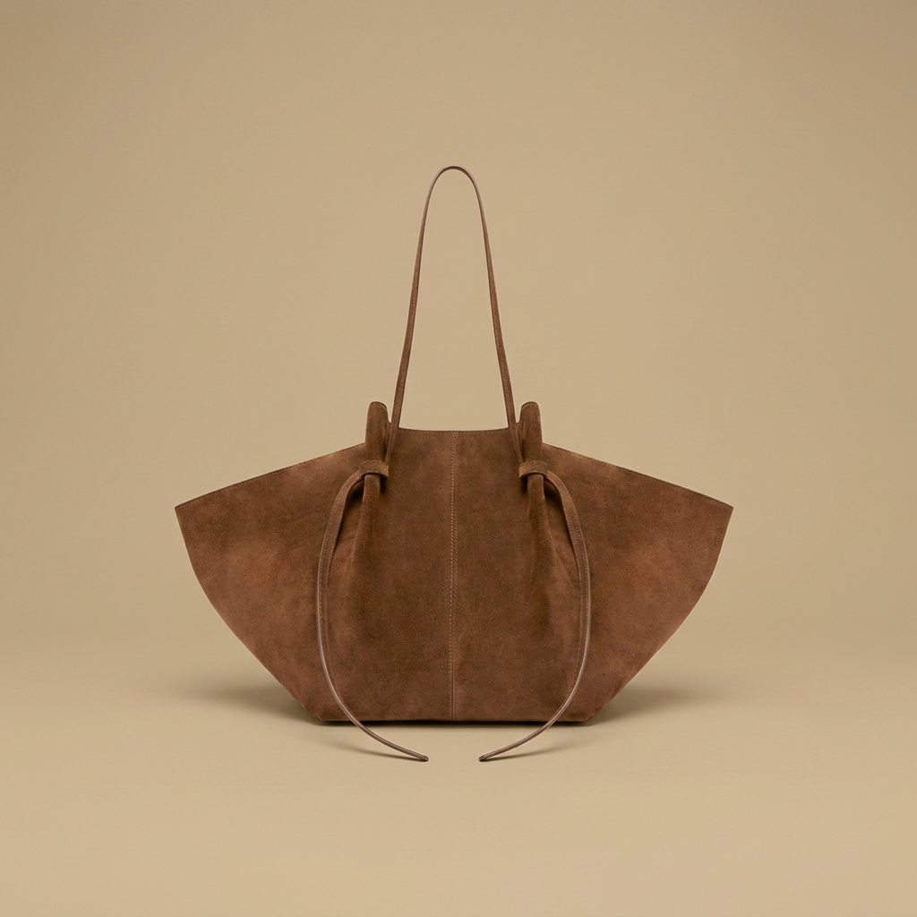 Bolso Tote con Detalle de Corbata