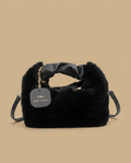 Bolso de Hombro con Asa de Piel Sintética