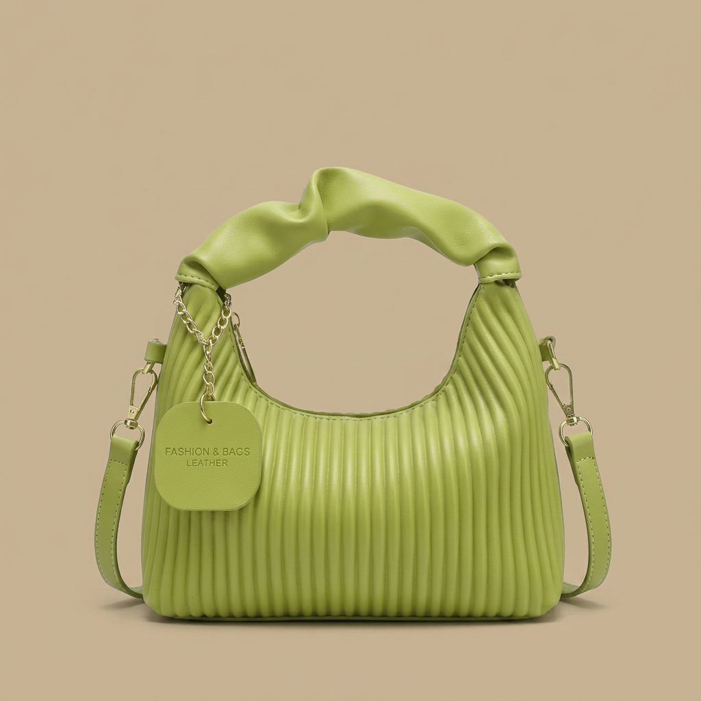 Bolso Cruzado con Asa Plisada