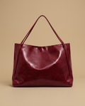 Bolso Tote Acogedor con Acabado Brillante