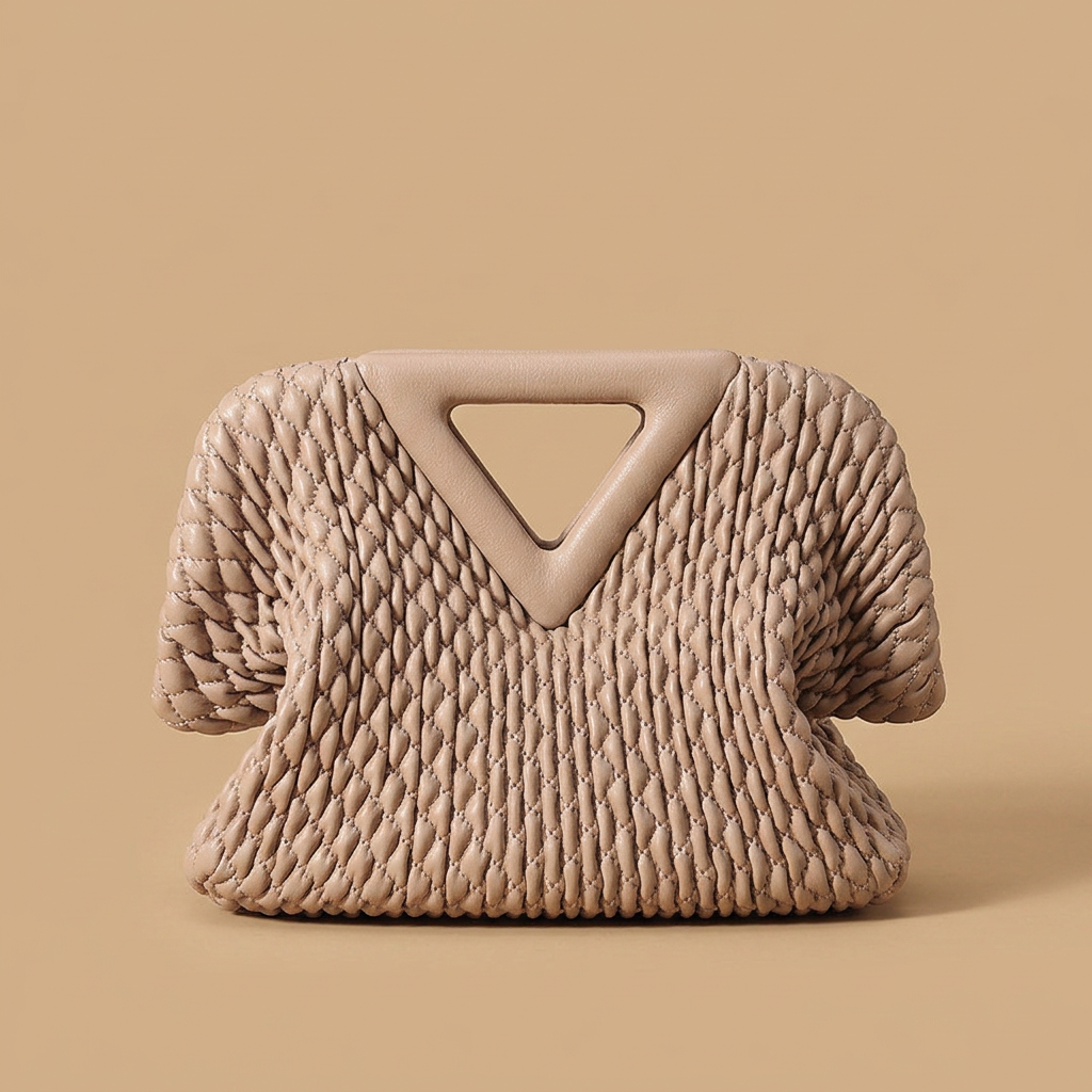 Bolso Cruzado con Acabado Texturizado