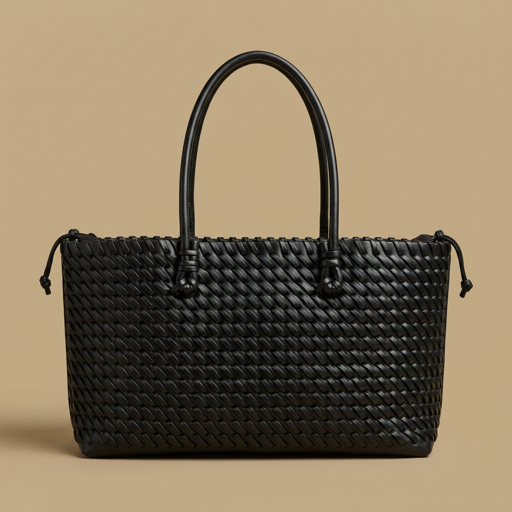 Bolsa Tote Woven Oversized