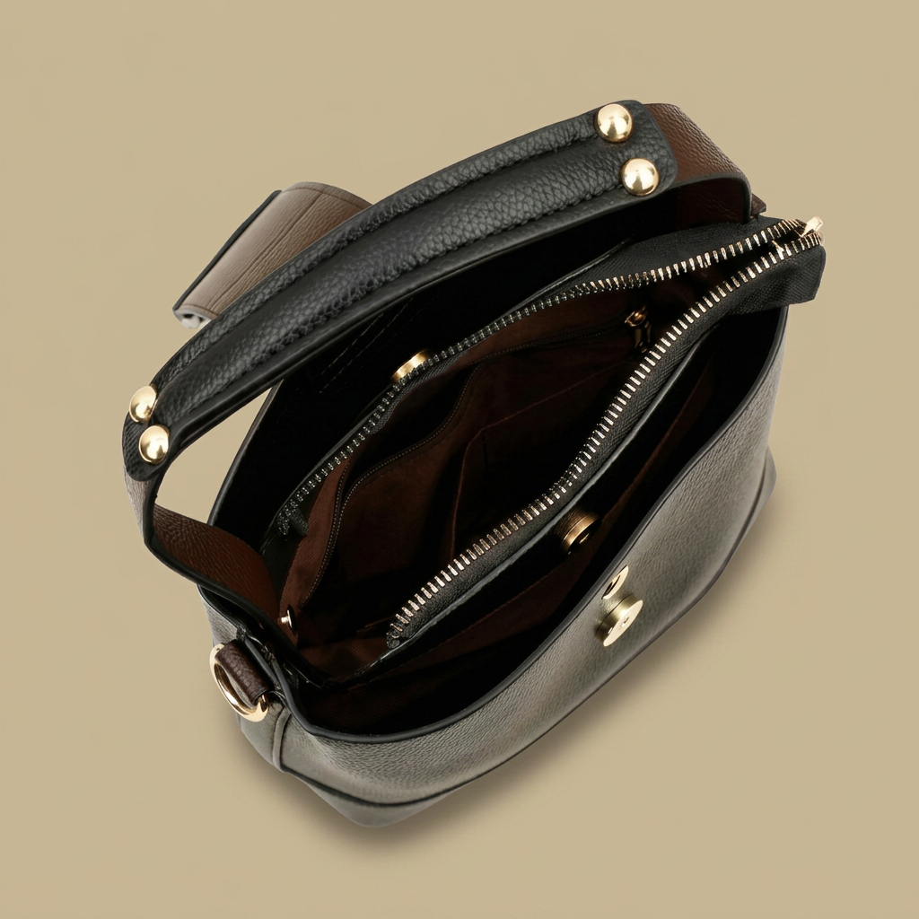 Bolso Cruzado con Correa de Cadena