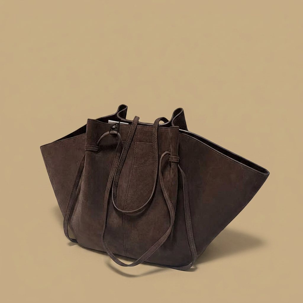 Bolso Tote con Detalle de Corbata