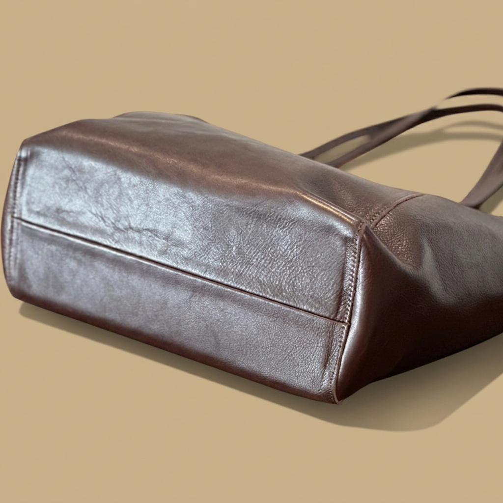 Bolso Tote con Bolsillos Exteriores