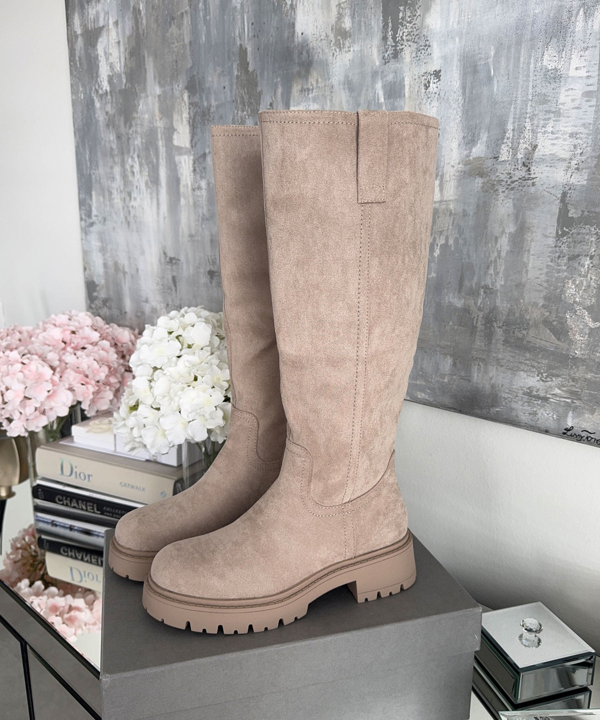 Chira | Stivali foderati beige